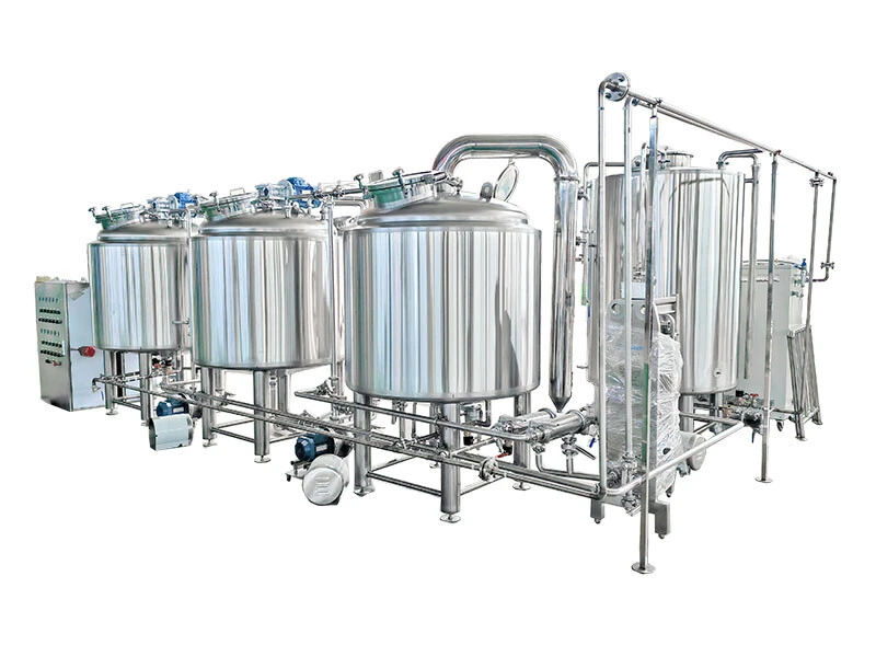 Cervecería de tres recipientes 500L