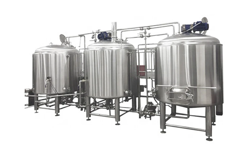 Cervecería de tres recipientes 1500L