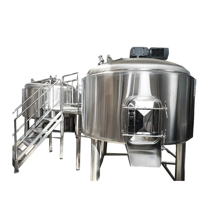 Cervecería de tres recipientes 2000L