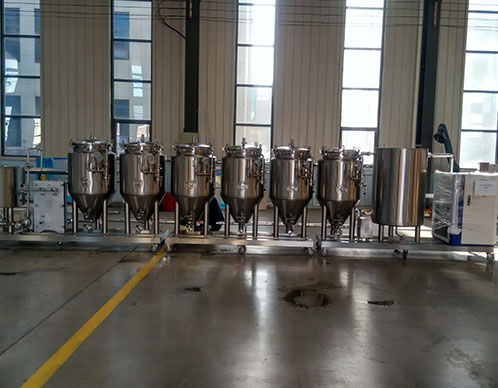  Sistema piloto de elaboración de cerveza de 200 litros