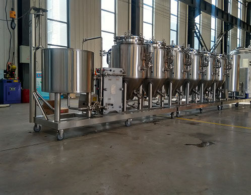  Sistema piloto de elaboración de cerveza de 200 litros