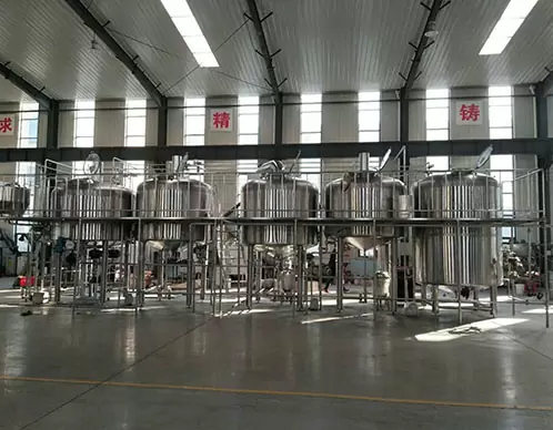 ​Cervecería 5000L 50HL/sistema de elaboración de cerveza 5000l/equipo de cervecería 50bbl