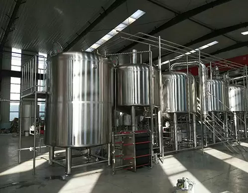 ​Cervecería 5000L 50HL/sistema de elaboración de cerveza 5000l/equipo de cervecería 50bbl
