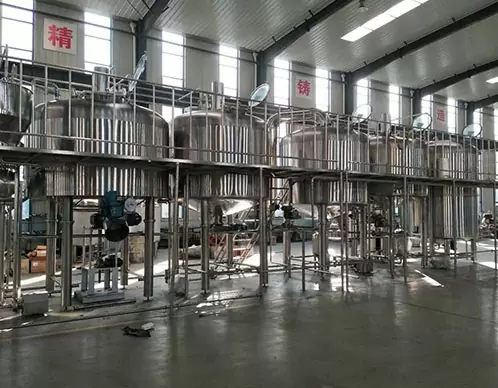 ​Cervecería 5000L 50HL/sistema de elaboración de cerveza 5000l/equipo de cervecería 50bbl