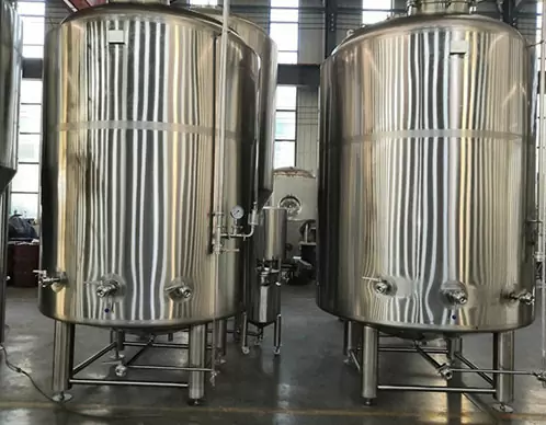 Tanque de cerveza brillante de 5000L