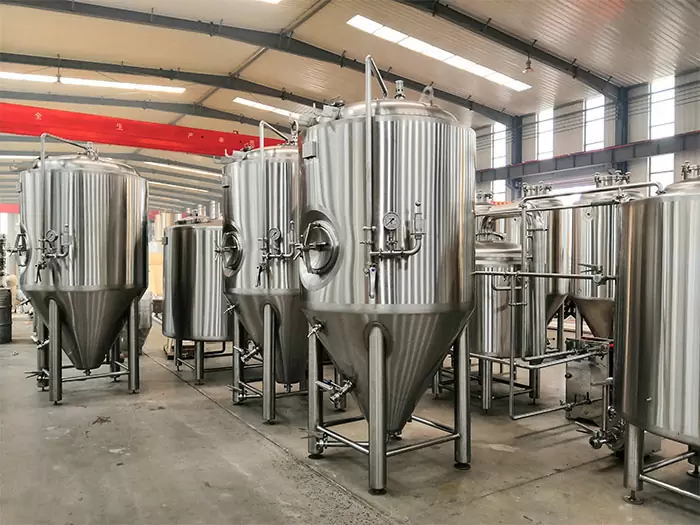 Depósito de fermentación de 500 litros