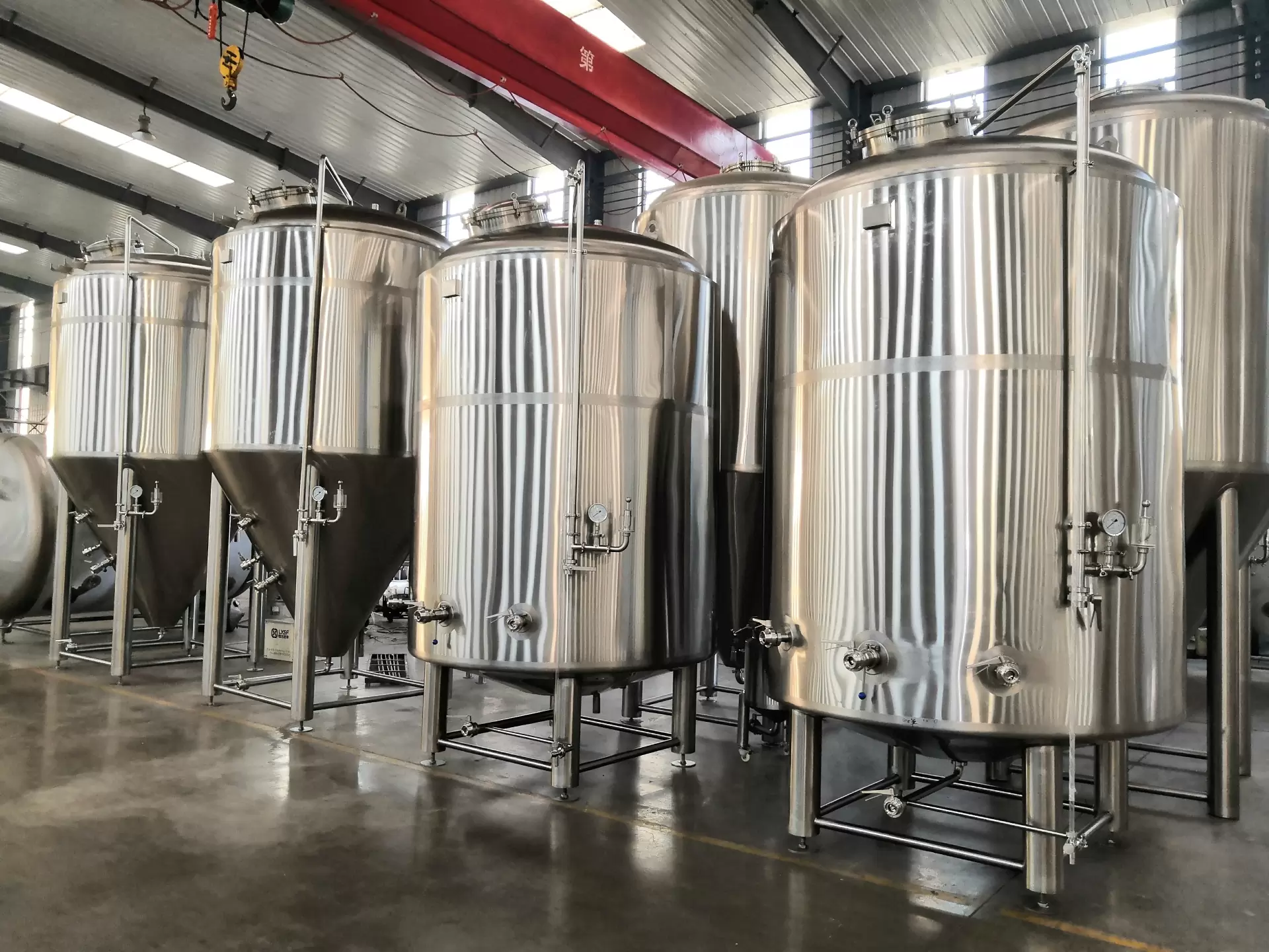 Tanques de cerveza brillante de 1200 l / Tanques Brite
