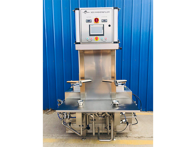 Lavadora y llenadora de barriles