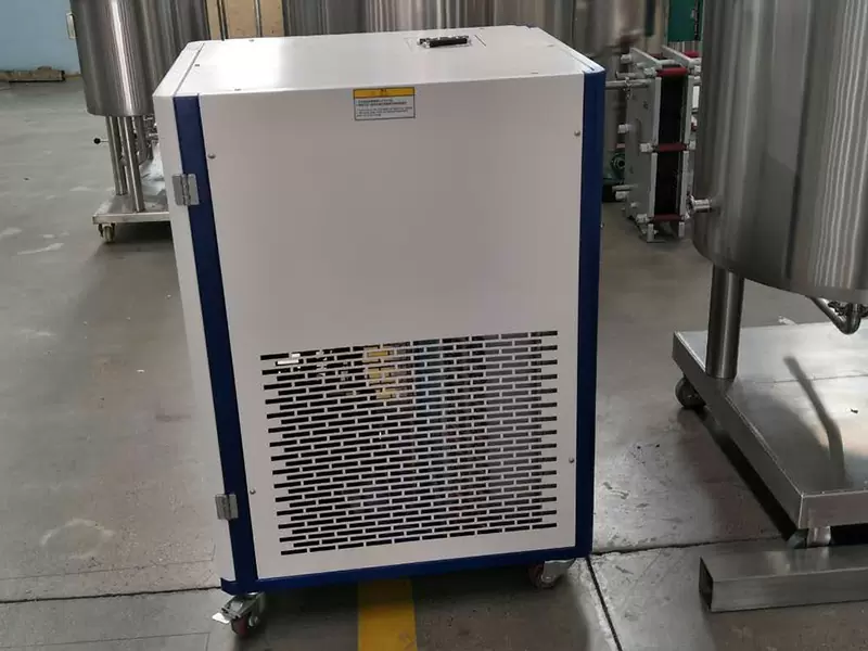 Máquina enfriadora de glicol para cervecería