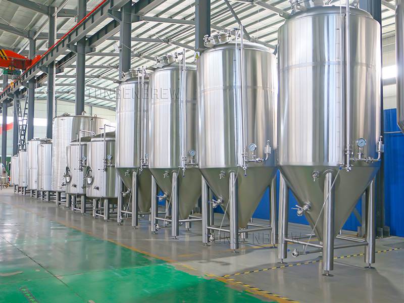 Tanque de fermentación de acero inoxidable de 5000L