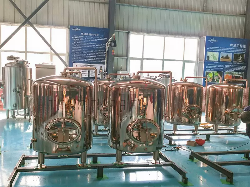 Tanque de cerveza brillante de 1000L