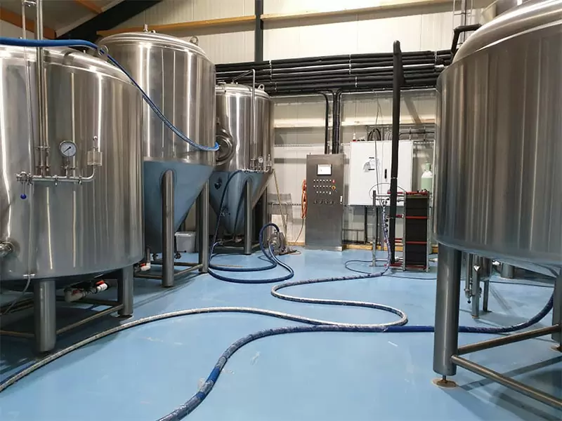 Tanque de cerveza brillante 2000L