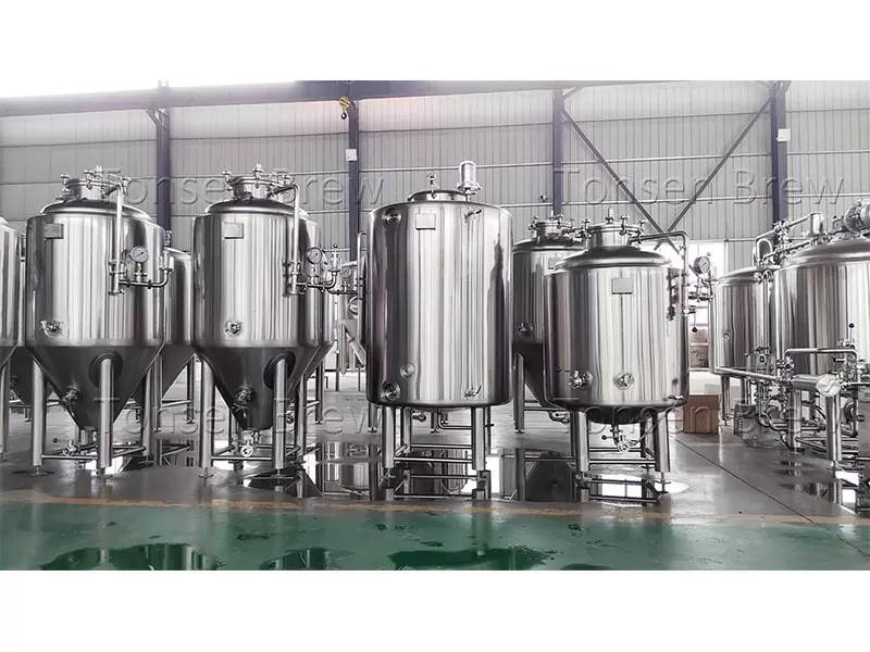 Tanque de cerveza brillante 2000L