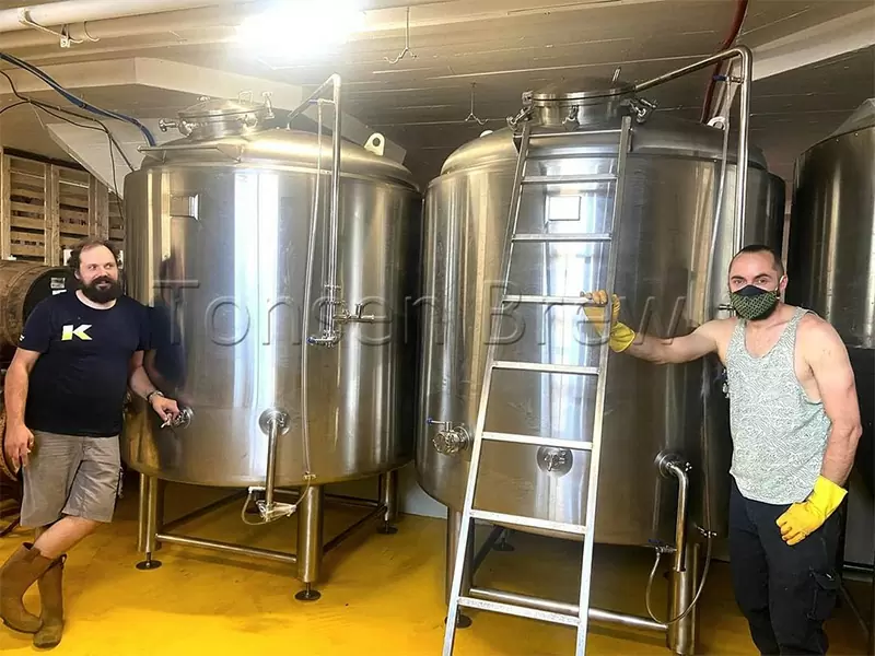Tanque de cerveza brillante 3000L