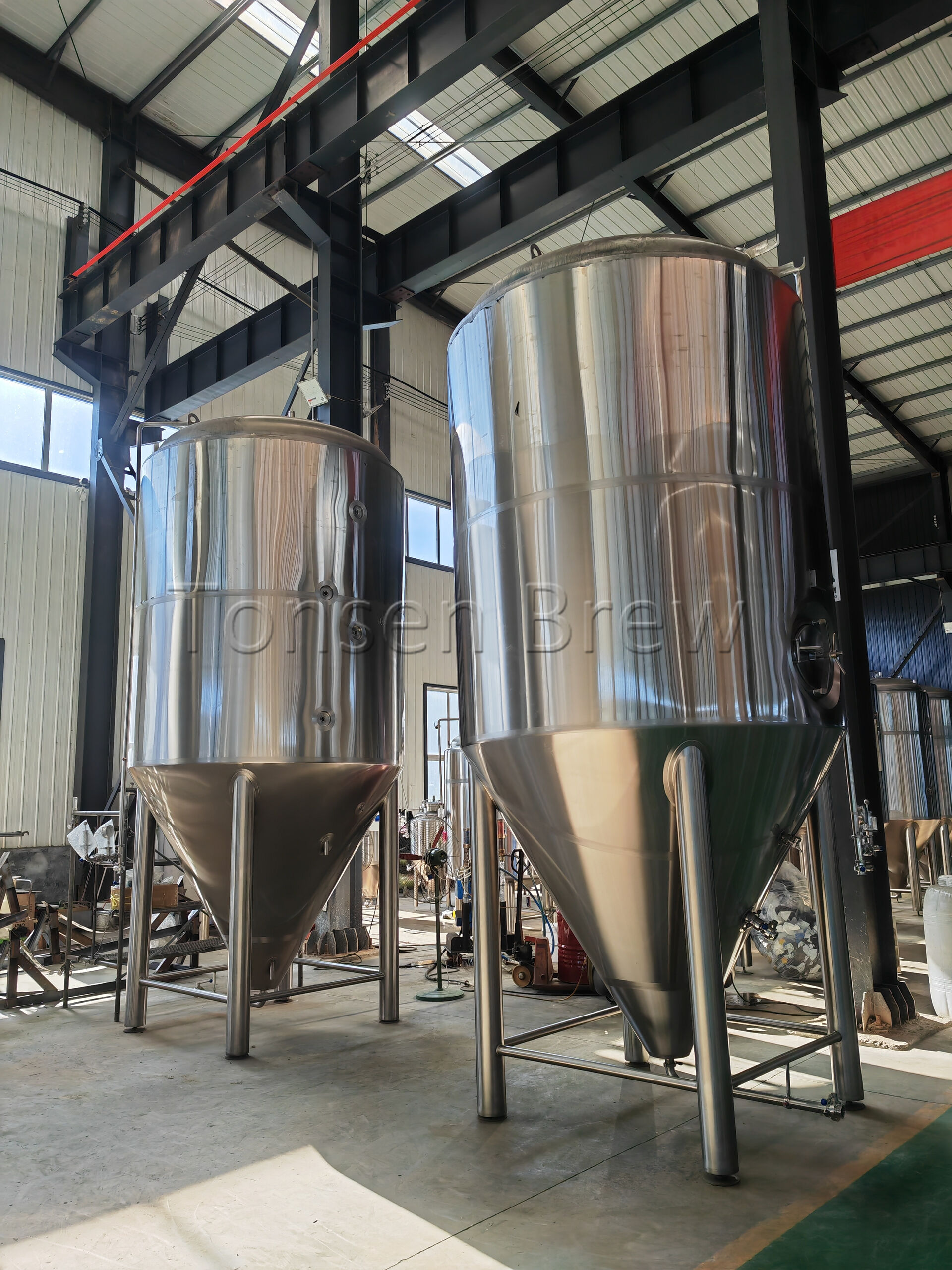 ¡Los tanques de fermentación Tonsen-2000L, 4000L y 8000L están listos para enviar a Francia!