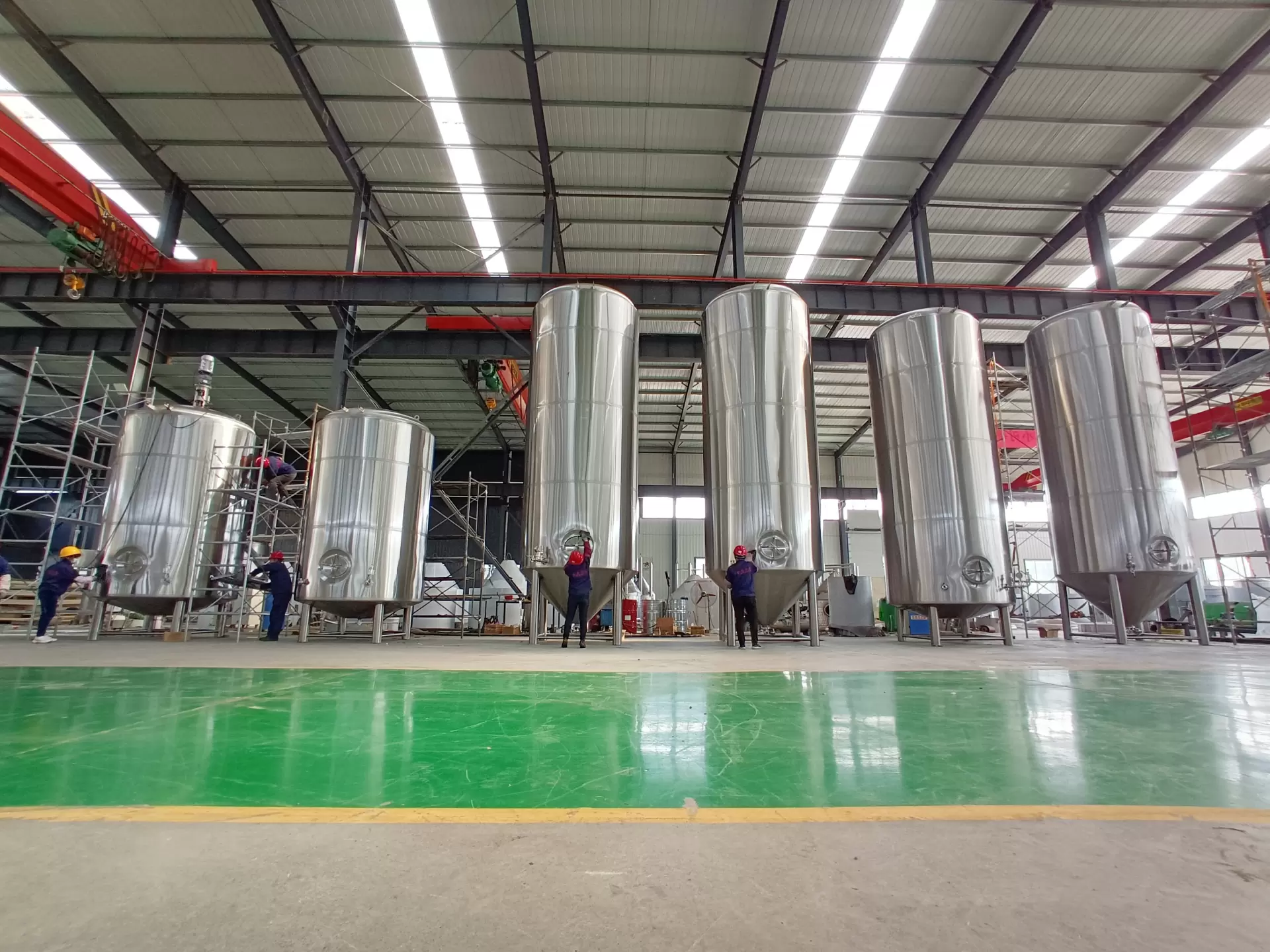 Tanque de fermentación de cerveza 150BBL 