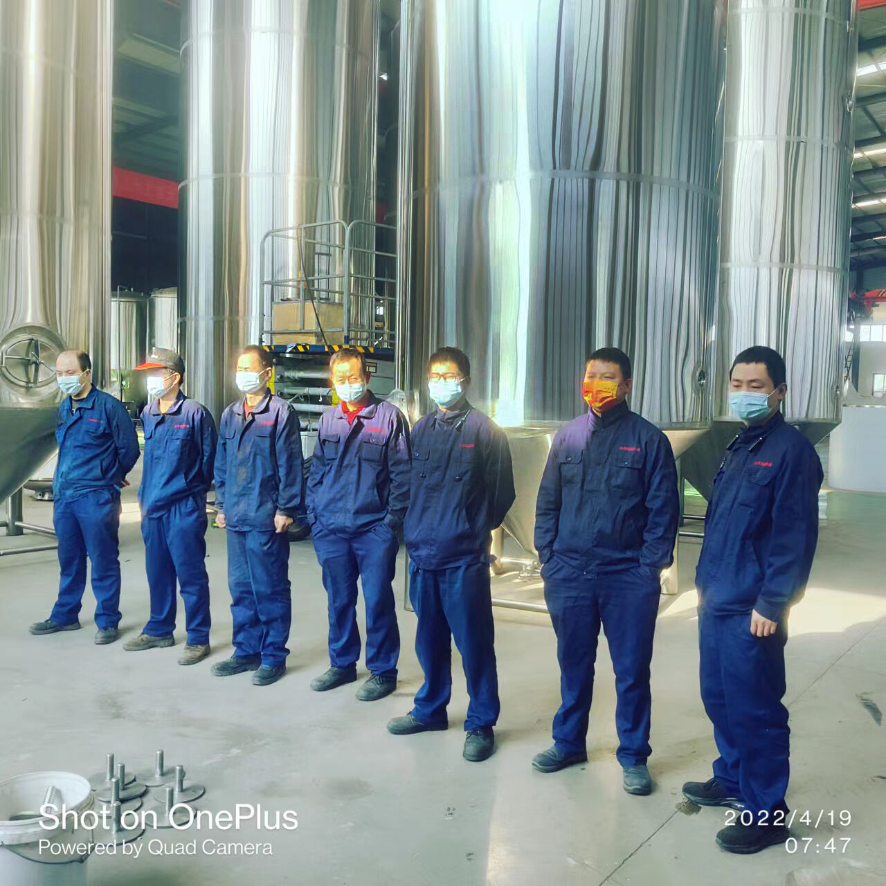 Tanque de fermentación de cerveza 150BBL 
