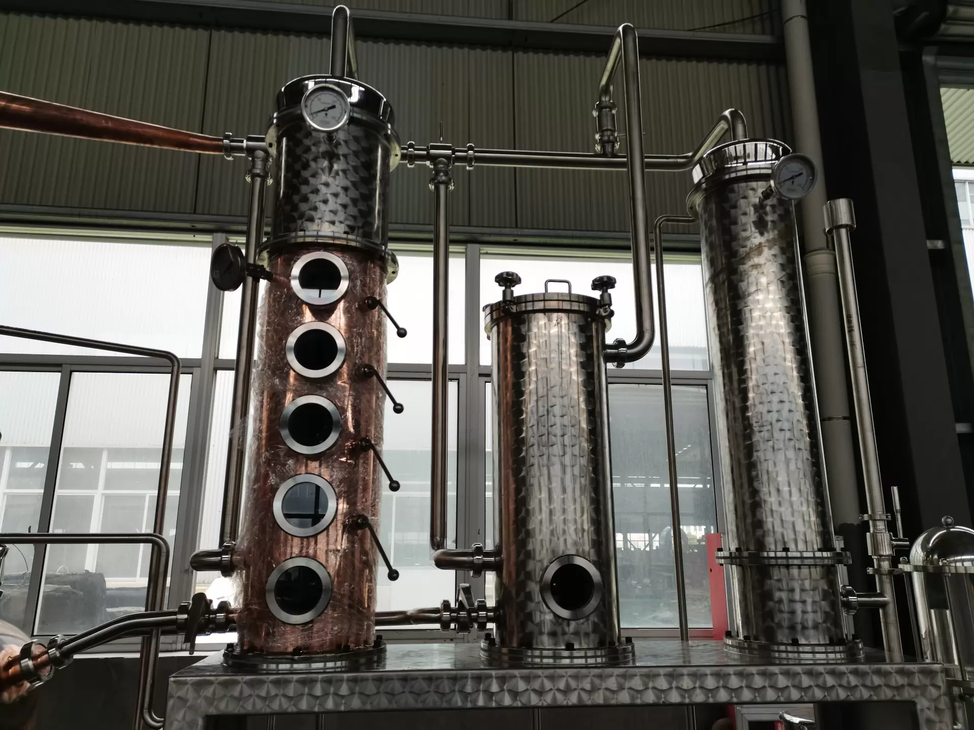destilería de 600L