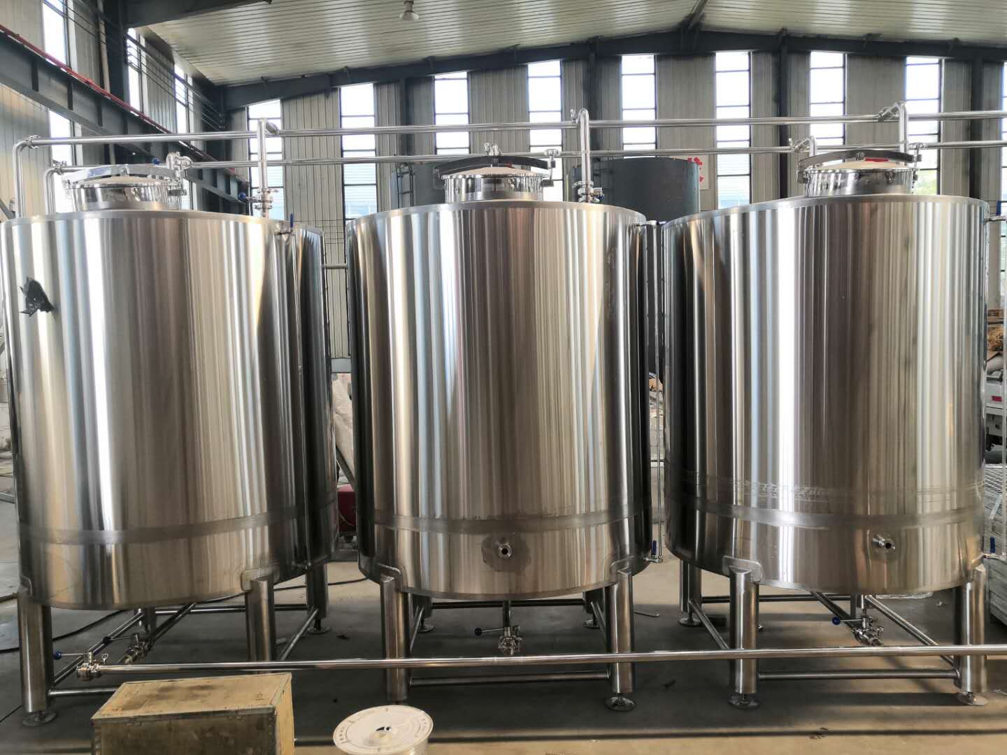 Sistema CIP de 2000L para Cervecería