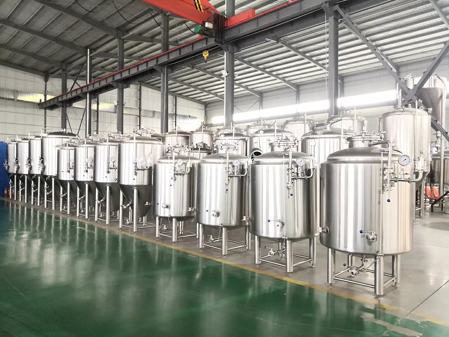 Tanques de cerveza brillante de 1200 l / Tanques Brite