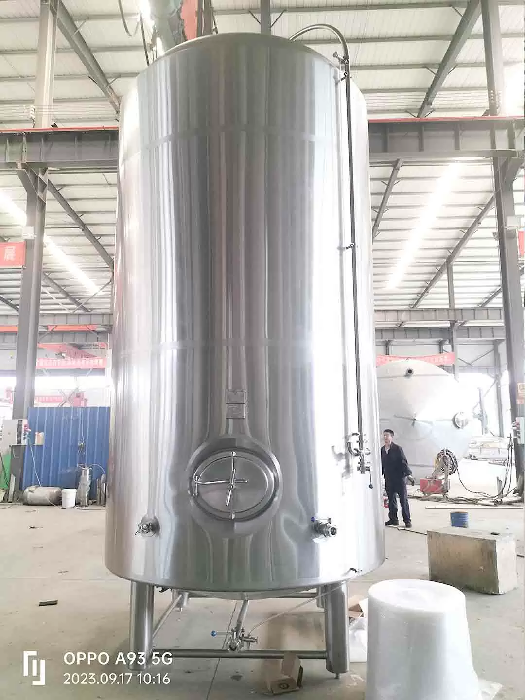 Tanque de cerveza brillante 15000L 150HL 150BBL 