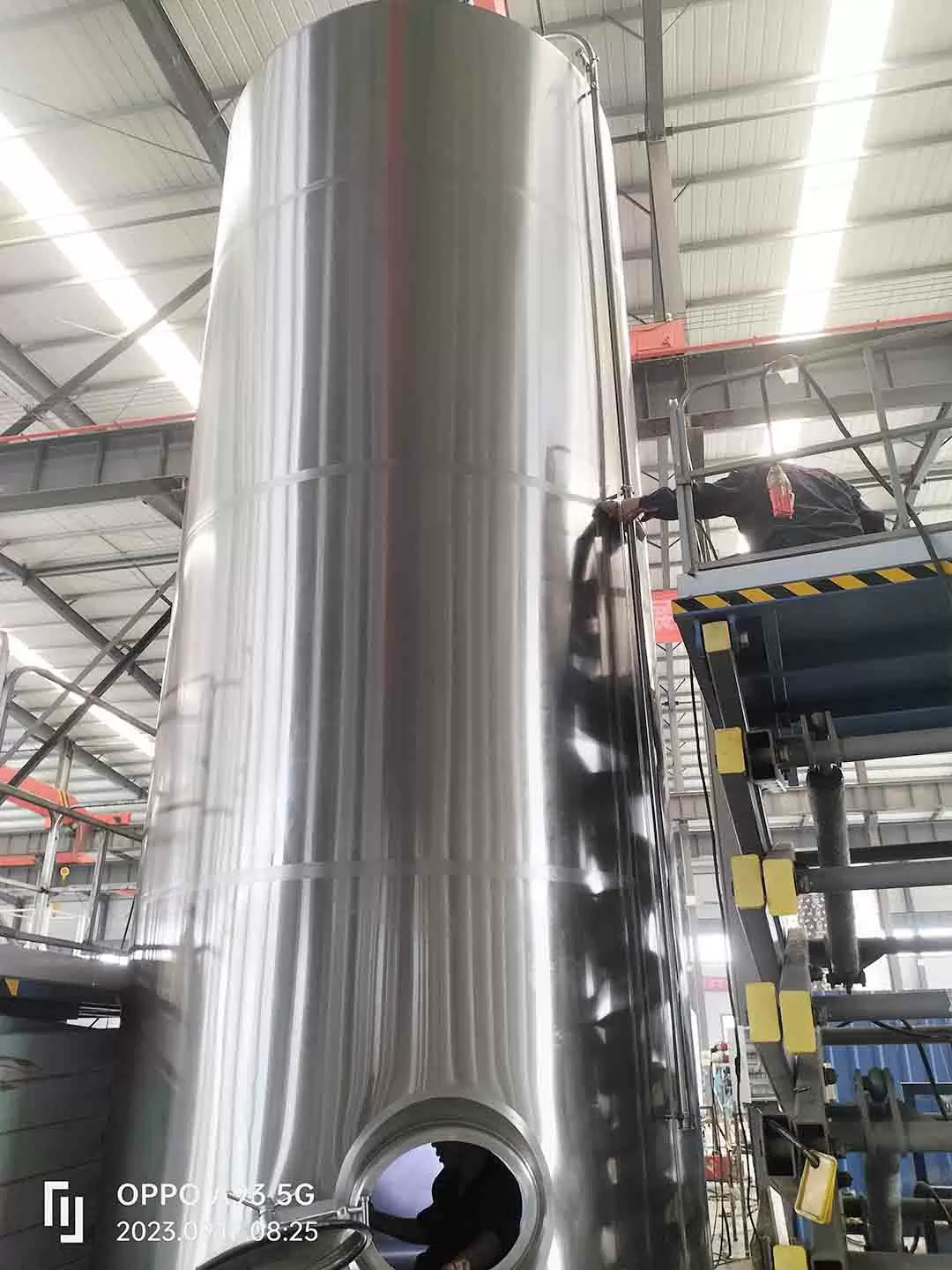 Tanque de cerveza brillante 15000L 150HL 150BBL 