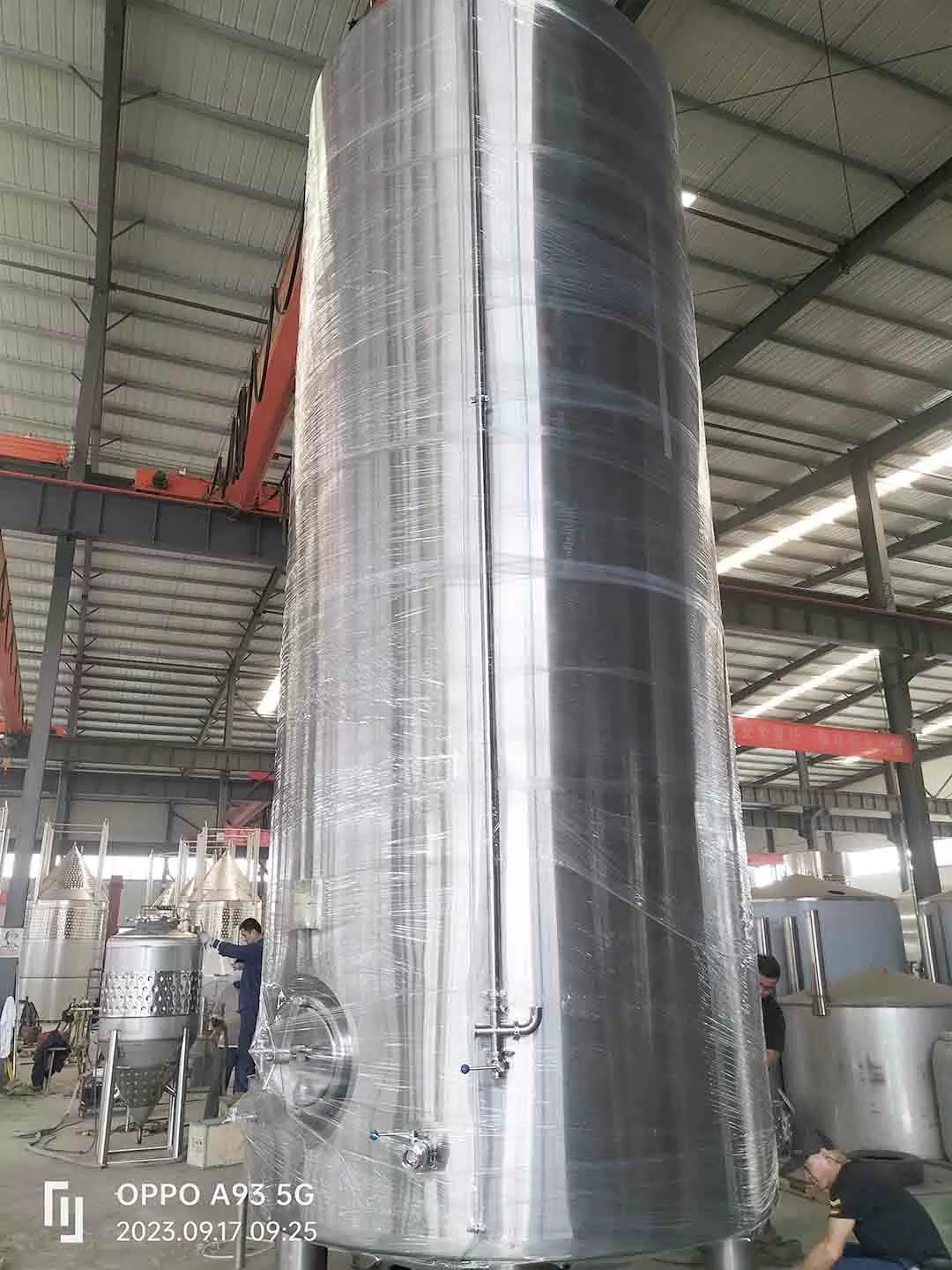 Tanque de cerveza brillante 15000L 150HL 150BBL 