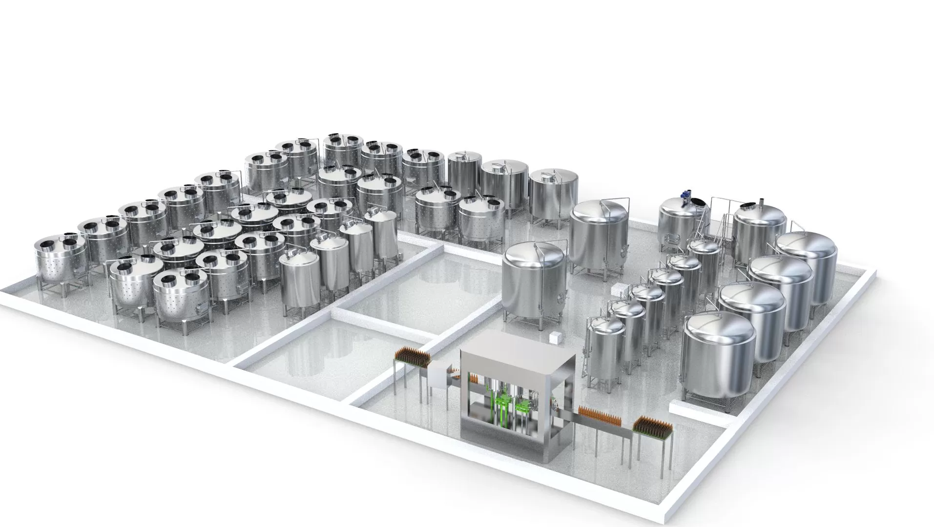 Equipo de elaboración de cerveza Kombucha