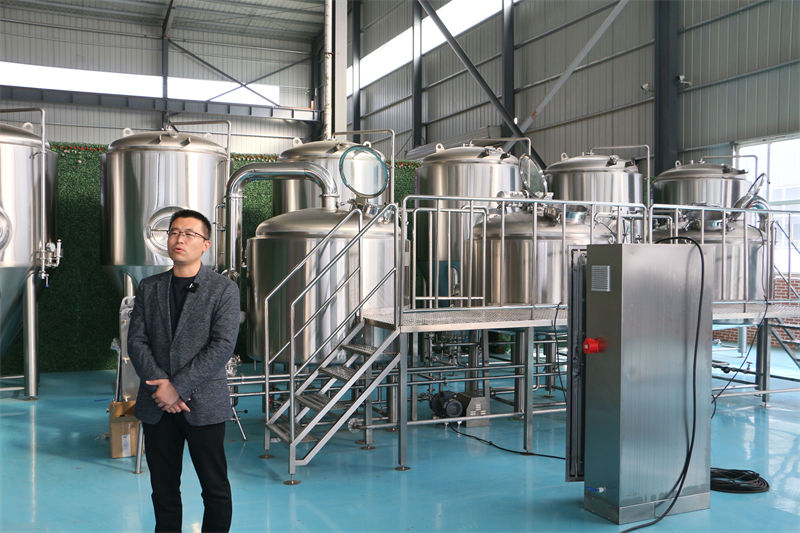Sistema de elaboración de cerveza de 1000L