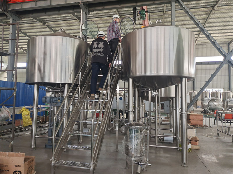 2000L Equipo Completo de Elaboración de Cerveza Artesanal