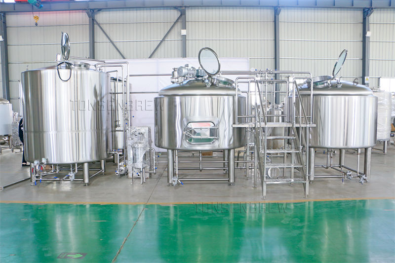 2000L Equipo Completo de Elaboración de Cerveza Artesanal