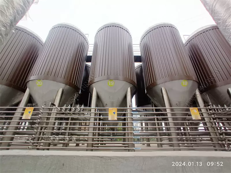 Sistema de cervecería 3000L