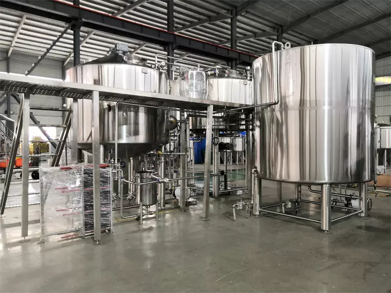 Sistema de cervecería 4000L