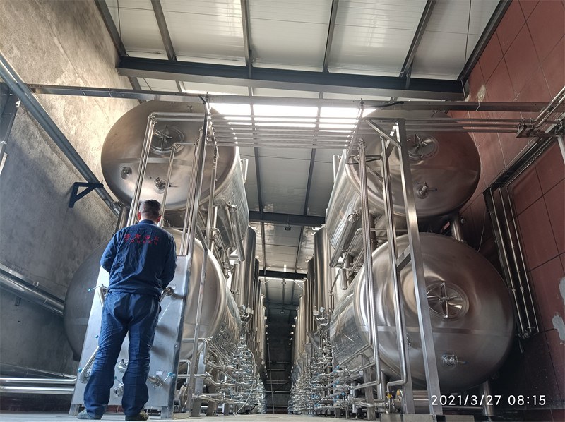 Sistema de fabricación de cerveza de 5000L