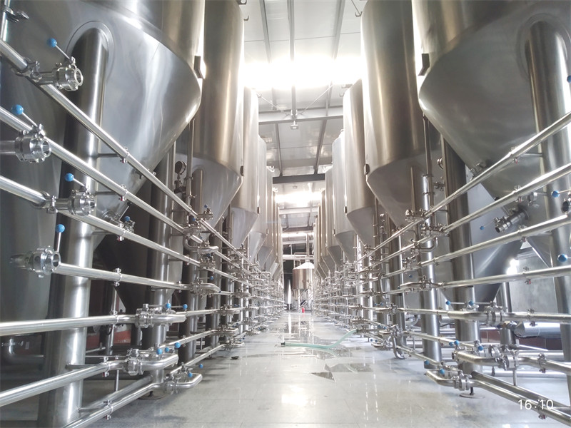 Sistema de fabricación de cerveza de 5000L