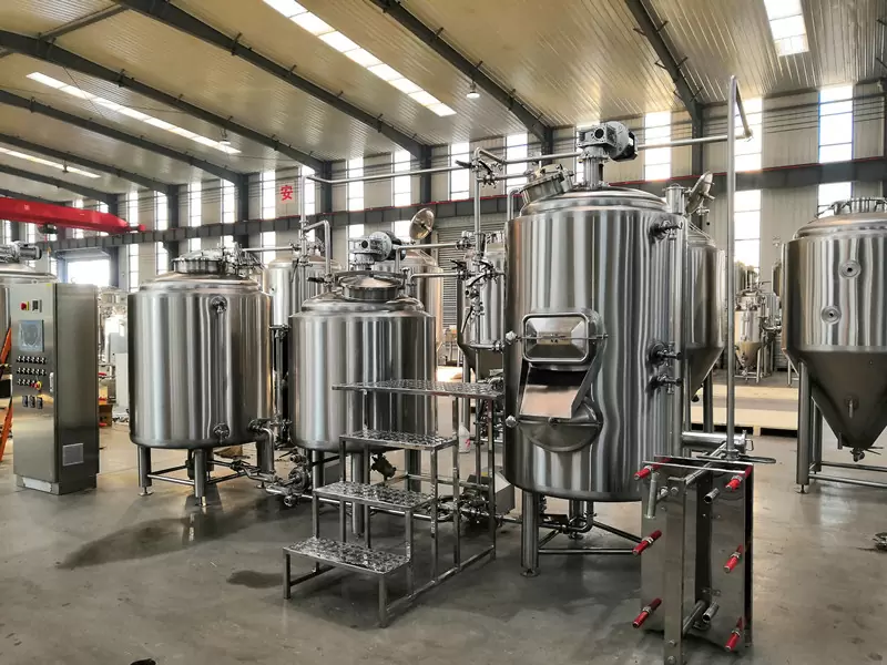 Sistema de elaboración de cerveza de 300 l