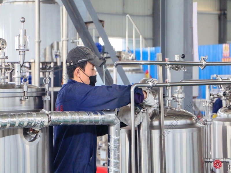 Monte su microcervecería con Tonsen