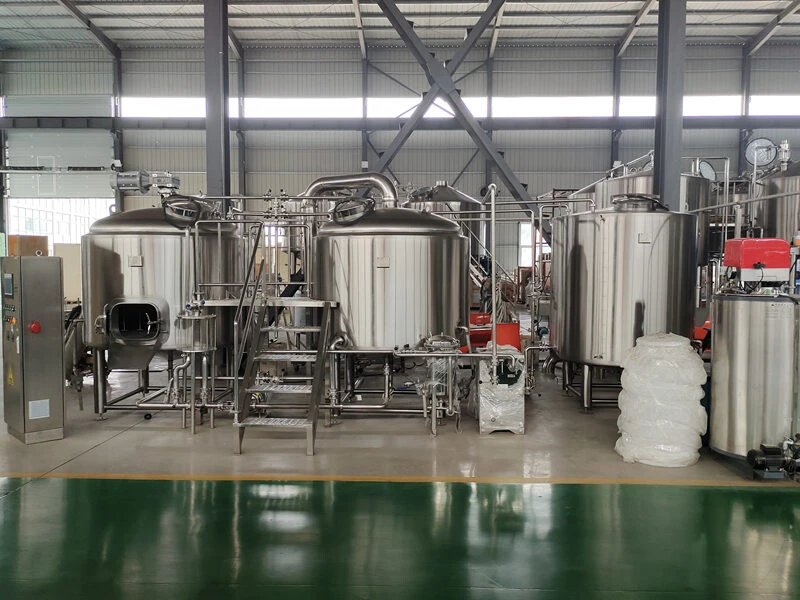 Brasserie à deux cuves 1500L