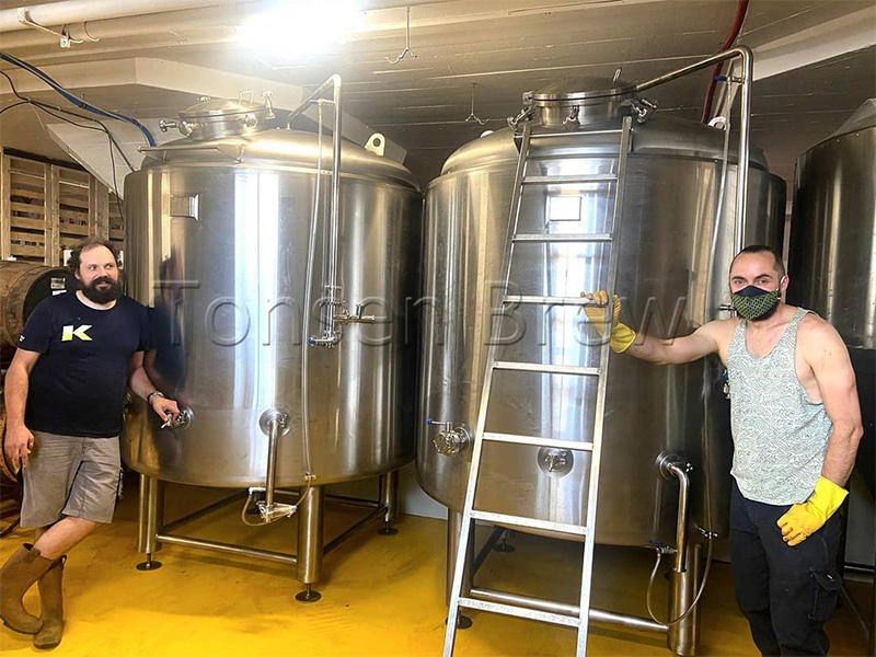 Réservoir de bière lumineux 3000L