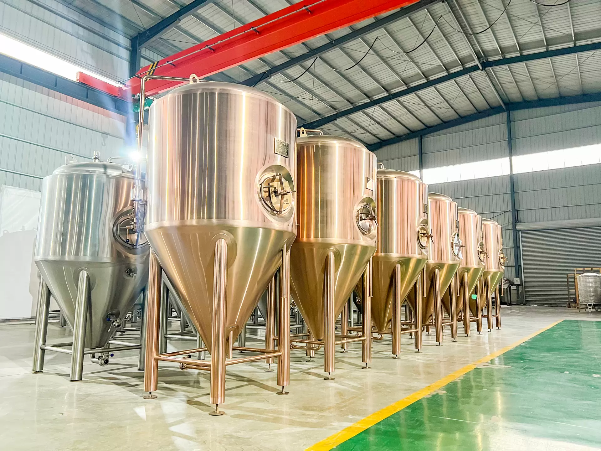Fermenteur 1000L plaqué cuivre