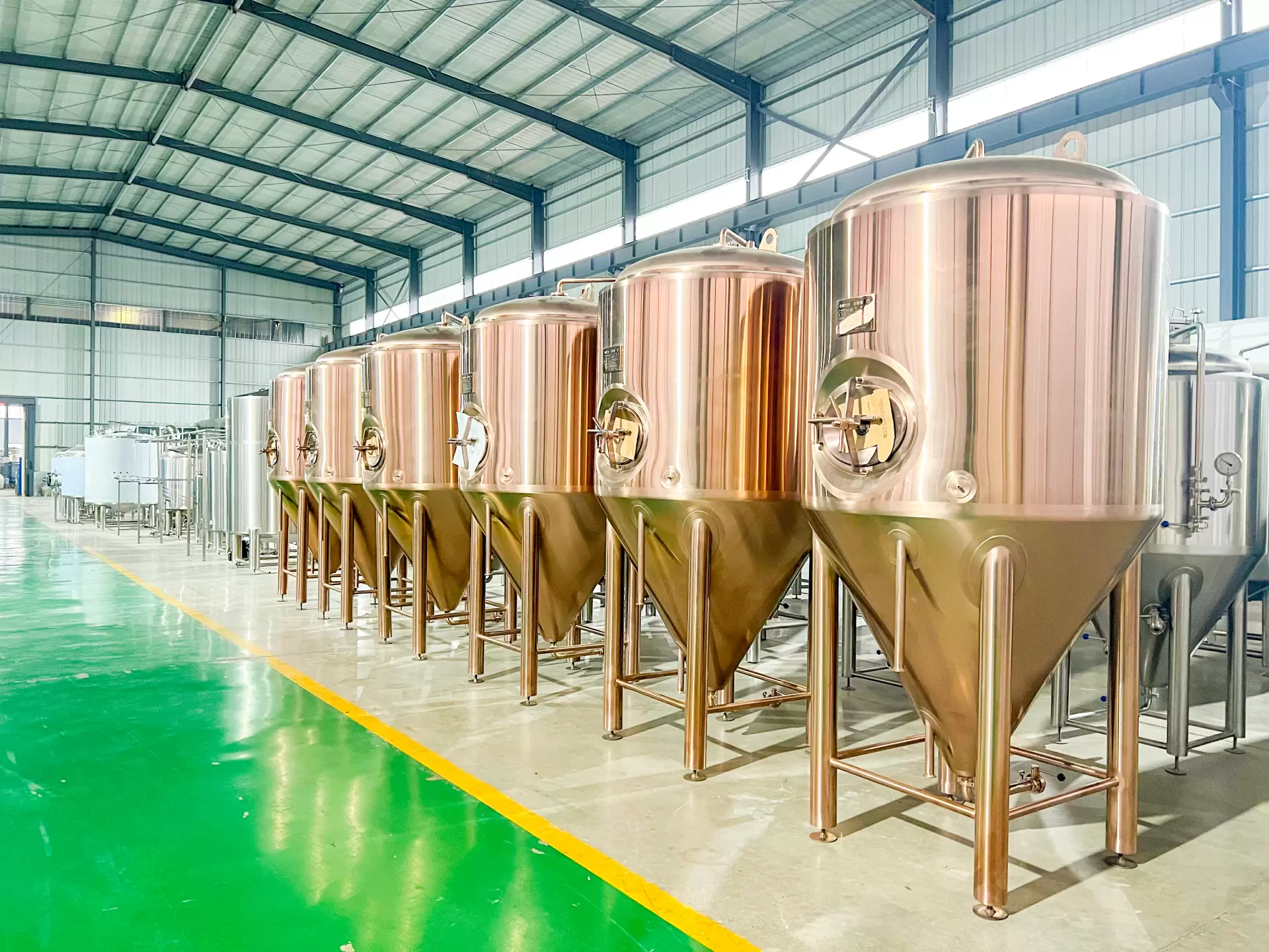 Fermenteur 1000L plaqué cuivre