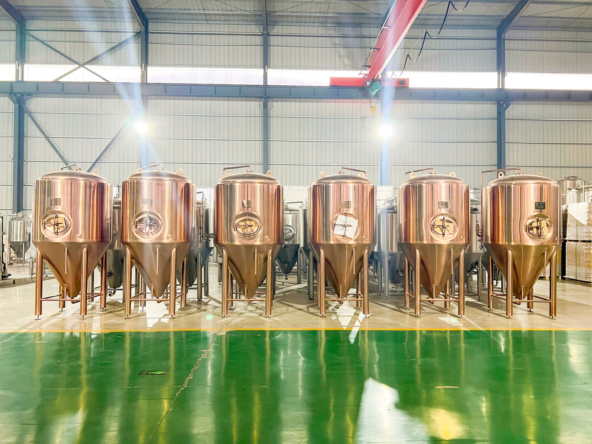 Fermenteur 1000L plaqué cuivre