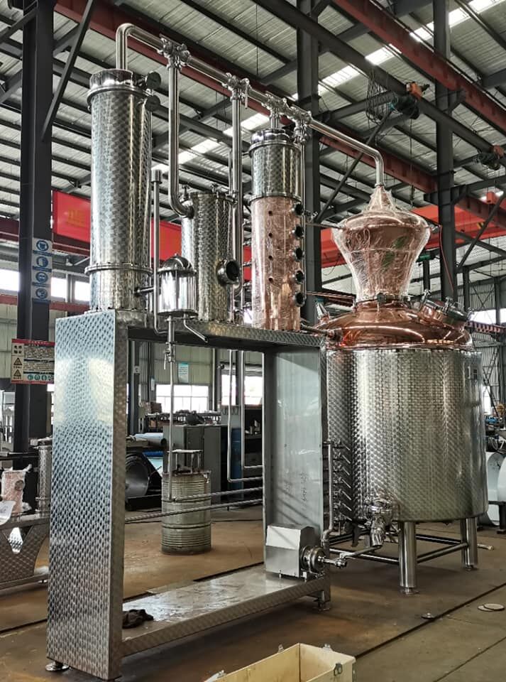 2000L Équipement de distillation