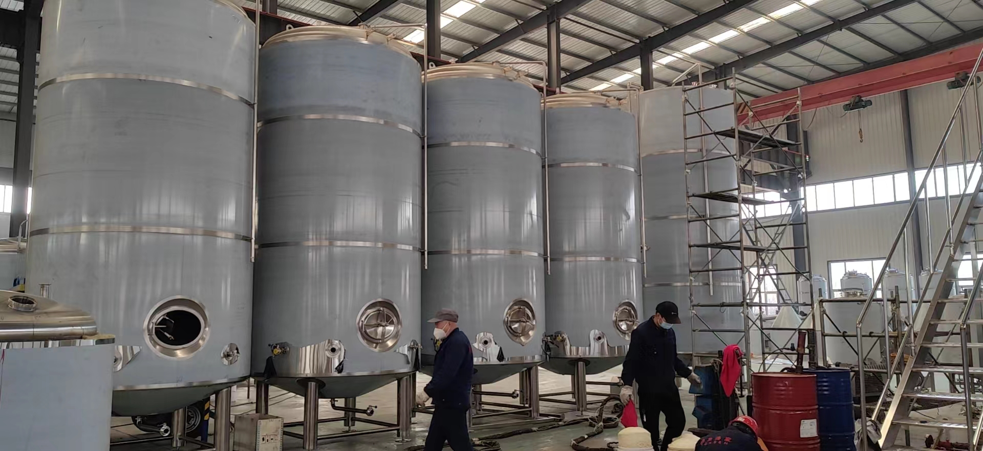 Equipement de brassage 11000L