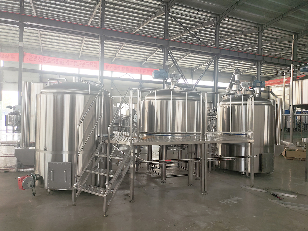 Système de brasserie environnemental à feu direct de 1 000 l