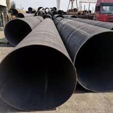 Straight seam steel pipe