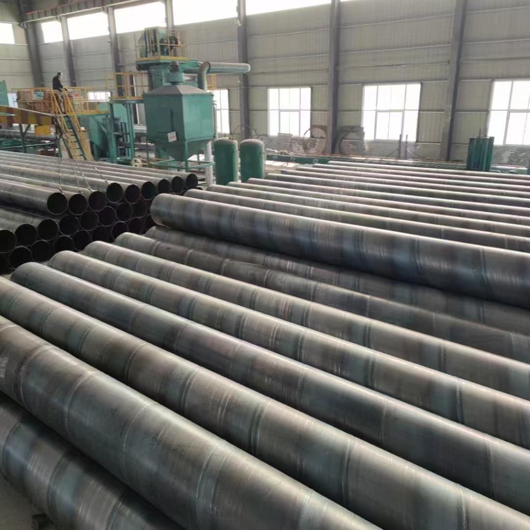 Spiral steel pipe