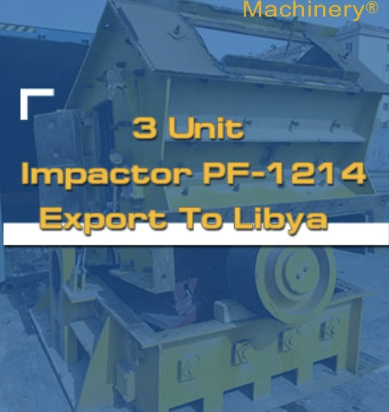 used 3 unit impact PF-1214 to Libya
