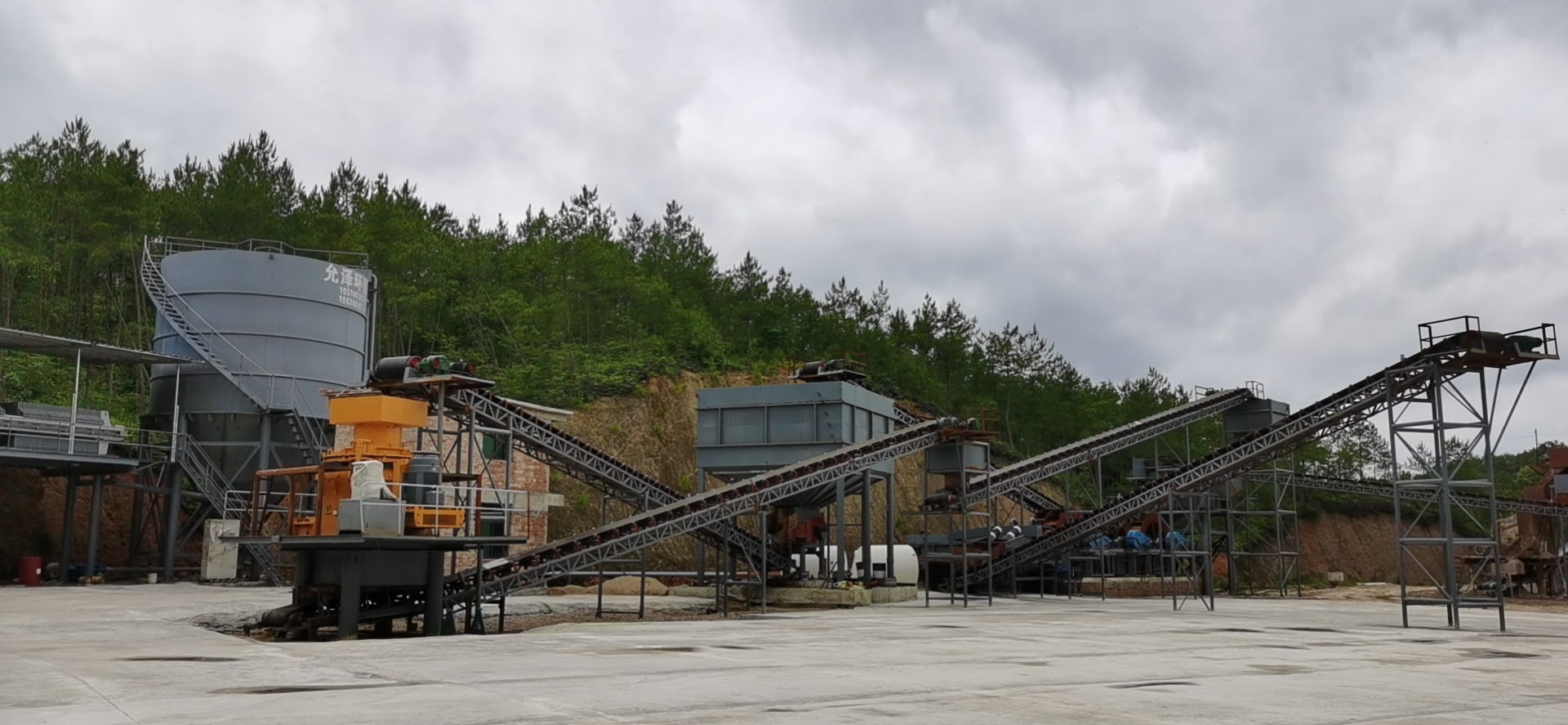 TRIO TV85 crusher plant