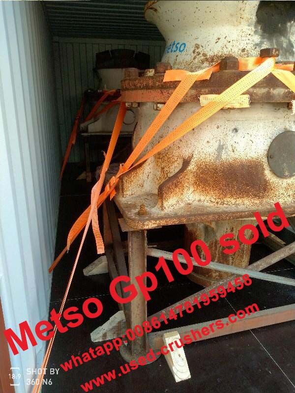 metso GP100 SOLD